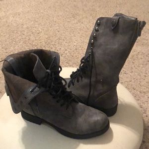 Cute combat boots!